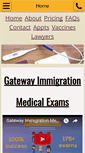 Mobile Screenshot of gatewayimmigration.com